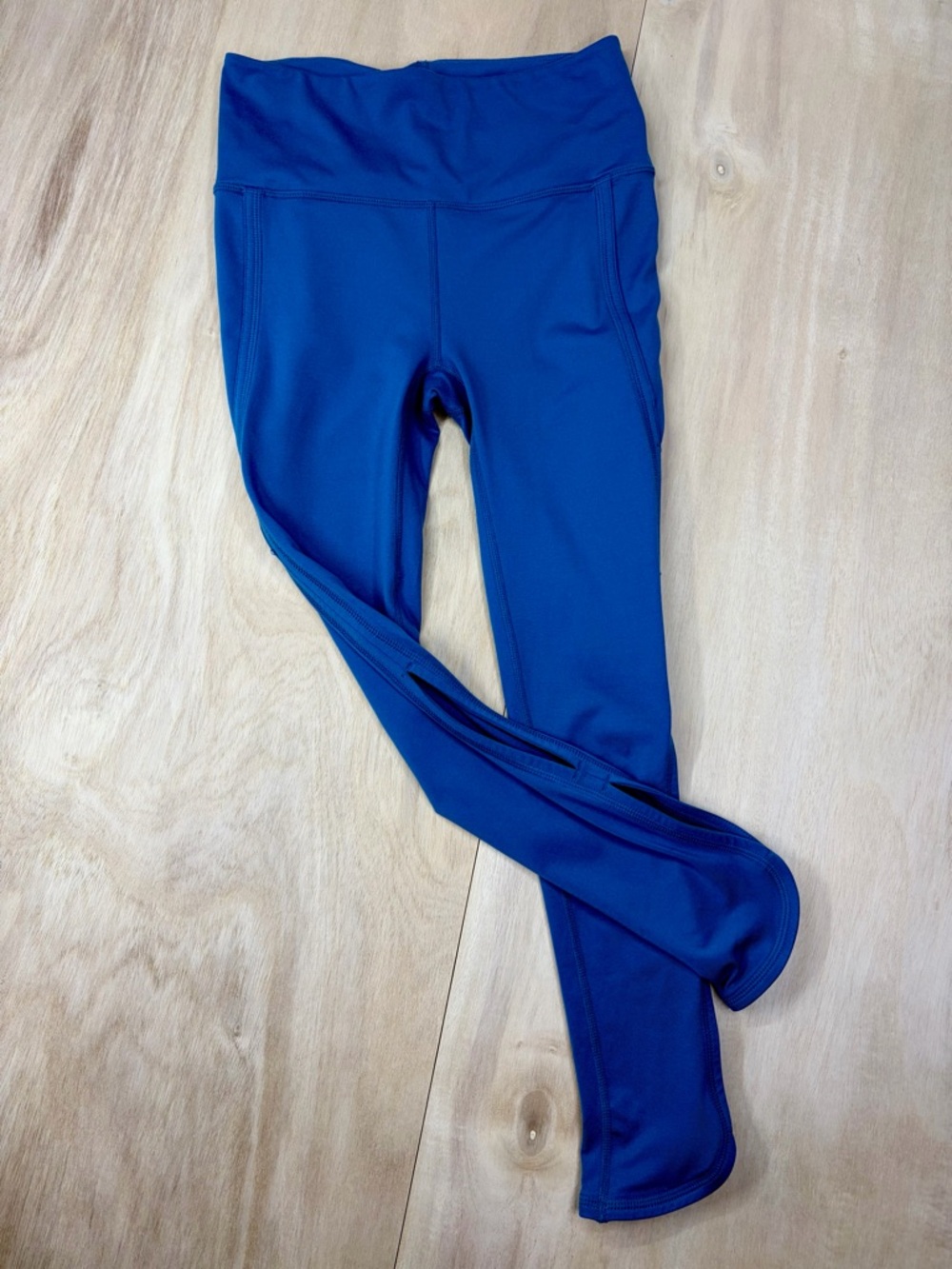 FP Movement Infinity Leggings Blue High Rise Cutout Yoga Activewear size XS